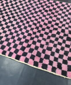 Black and Pink Rug