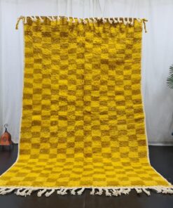 Cumin and Yellow Rug