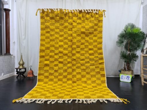 Cumin and Yellow Rug