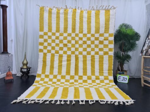 TALA- Yolk Beni Ourain Rug  - Tribal Moroccan Rug