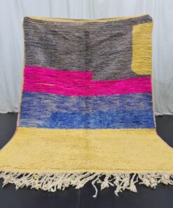 Yellow and Pink Rug