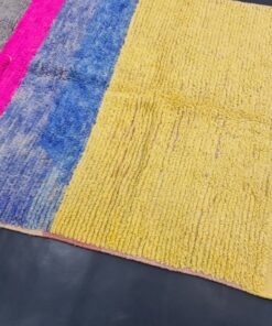 Yellow and Pink Rug