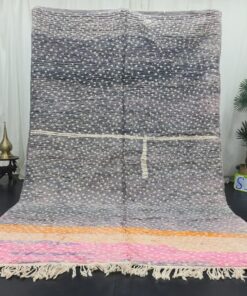 AJDIG - Tribal Berber Carpet - Handmade Moroccan Rug 7x10