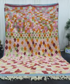 RIHAN - Artistic Boujaad Rug - Moroccan Berber Rug 6x10