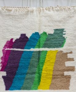 Rainbow Colored Rug