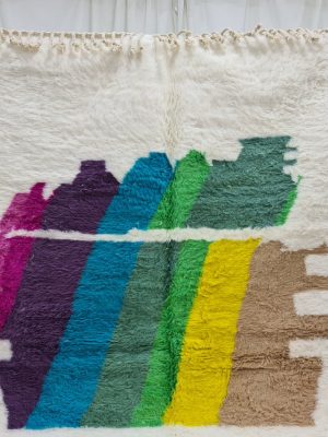 Rainbow Colored Rug