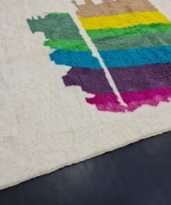 Rainbow Colored Rug