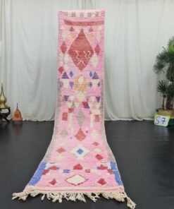 Pink Runner Rug