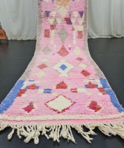 Pink Runner Rug