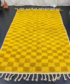 Cumin and Yellow Rug