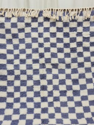 Checkered Beniourain Rug