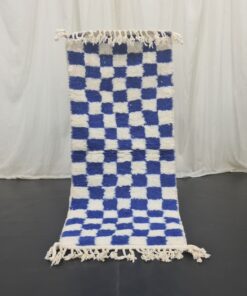 ZULIA - Small Check Rug - Handmade Moroccan Rug