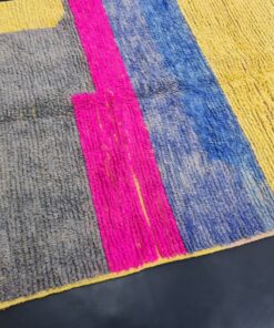 Yellow and Pink Rug
