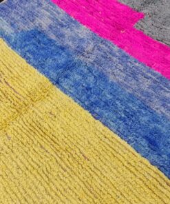 Yellow and Pink Rug