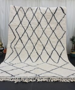 ADDY- Beni Ourain Rug - Mririt Geometric Carpet 7x10