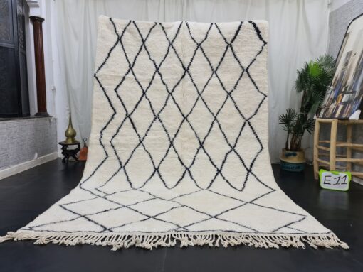 ADDY- Beni Ourain Rug - Mririt Geometric Carpet 7x10