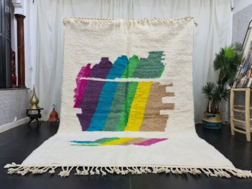 Rainbow Colored Rug