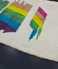 Rainbow Colored Rug