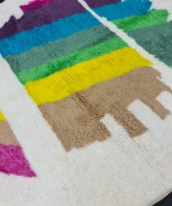 Rainbow Colored Rug
