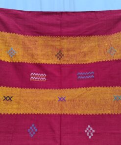 Red And Yellow Moroccan Carpet