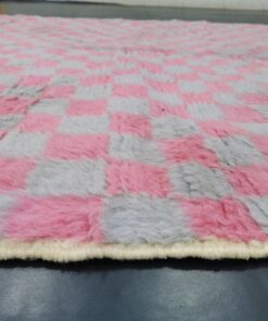 Pink and Gray Rug
