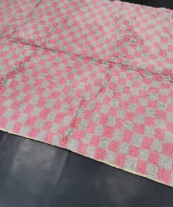 Pink and Gray Rug