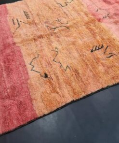 Red And Orange Shades Rug