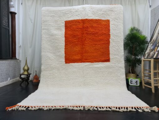 SMEN- Artistic Berber Rug - Abstract Moroccan Rug 6x9