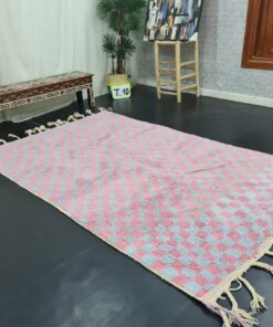 Pink And Gray Rug