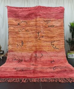 Red And Orange Shades Rug