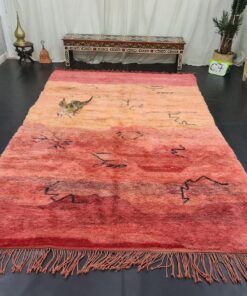 Red And Orange Shades Rug