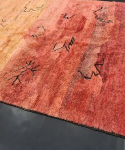 Red And Orange Shades Rug