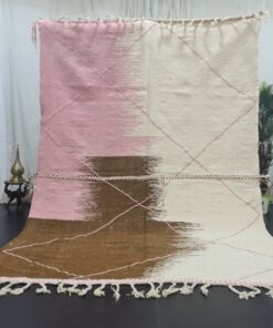 STARF- Abstract Berber Carpet - Zanafi Kilim Rug 7x10