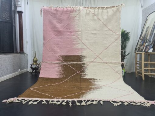 STARF- Abstract Berber Carpet - Zanafi Kilim Rug 7x10