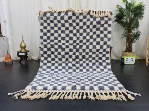 White And Gray Rug