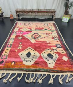 Red And Faded Orange RugRed And Faded Orange Rug