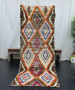 ZILAN- Vintage Berber Rug - Handmade Wool Rug