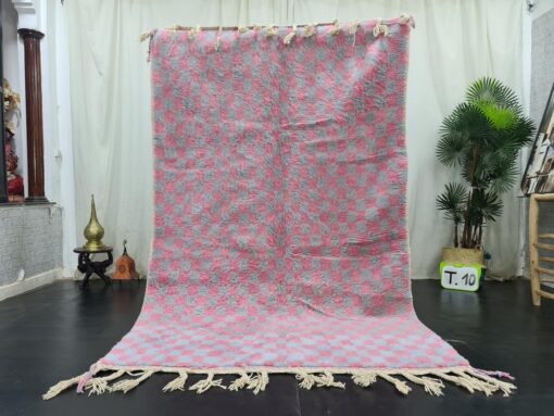 Pink And Gray Rug