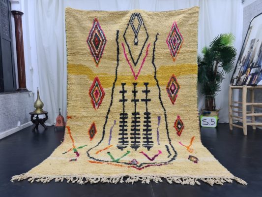 YAPAM- Tribal Wool Rug - Handmade Berber Rug