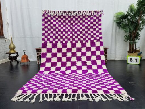 Vibrant Purple Rug