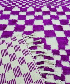 Vibrant Purple Rug