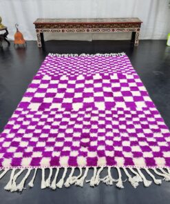 Vibrant Purple Rug
