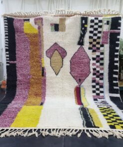 NORIA- Abstract Artistic Rug - Beni Ourain Carpet 8x10