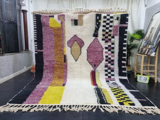 NORIA- Abstract Artistic Rug - Beni Ourain Carpet 8x10