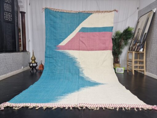 GULUZ- Abstract Tribal Rug - Zanafi Kilim Rug 6x10