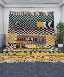 BRANA- Unique Moroccan Rug- Beni Ourain Carpet 10x13