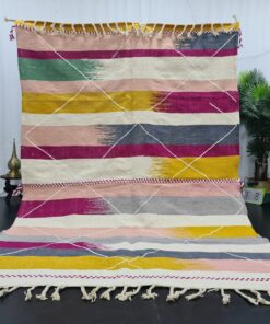 TANIA- Artistic Tribal Rug - Zanafi Kilim Rug