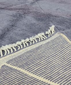 Heather Purple Rug, Sheep Wool Rug