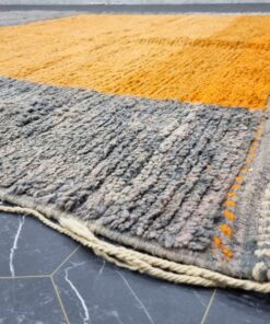 Orange And Gray Carpet