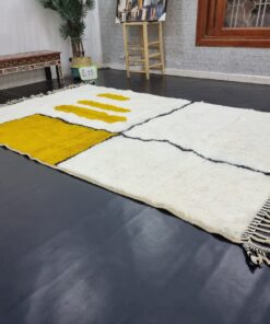 Abstract Wool Rug